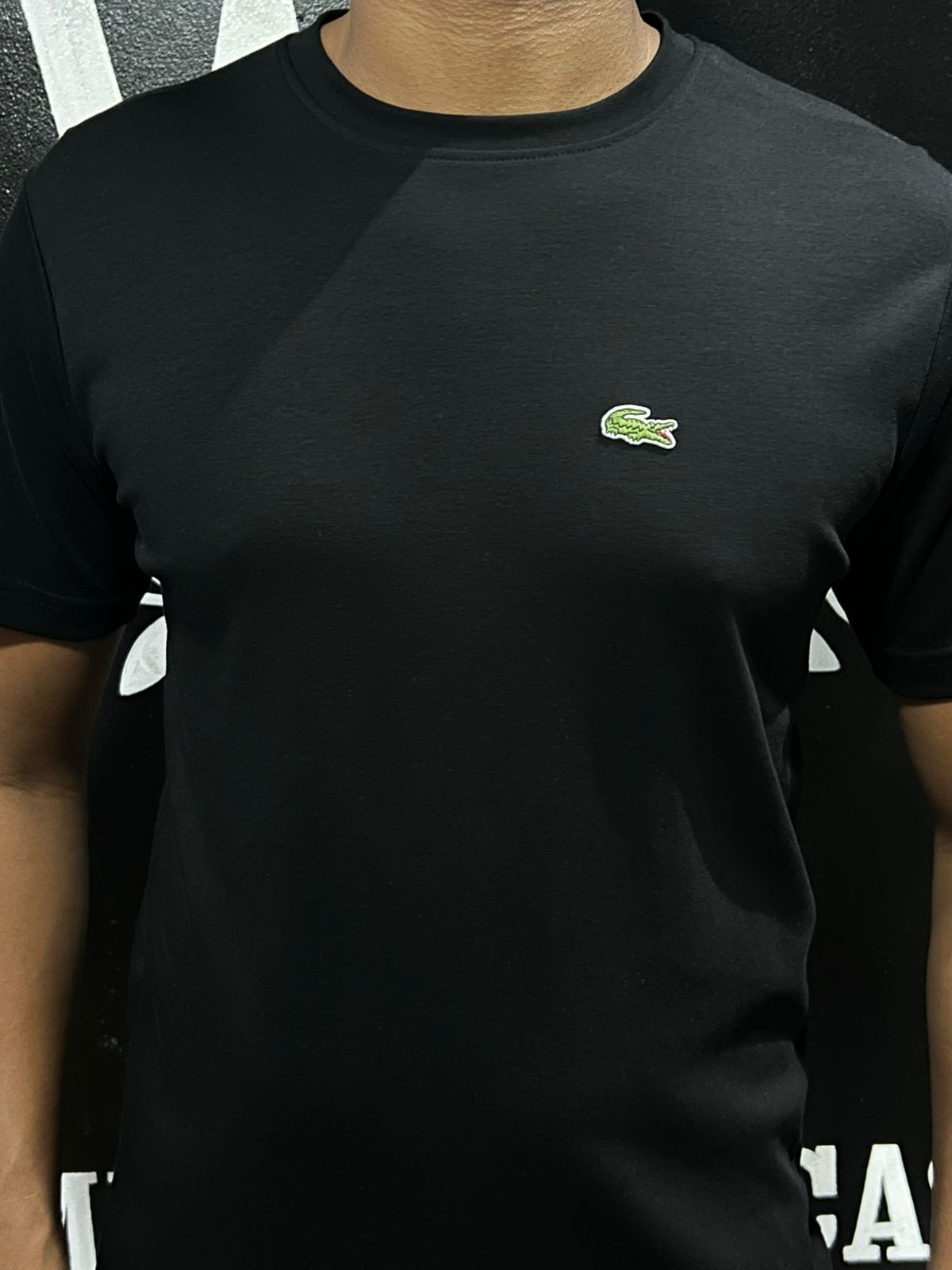 Camisa Lacoste Preta