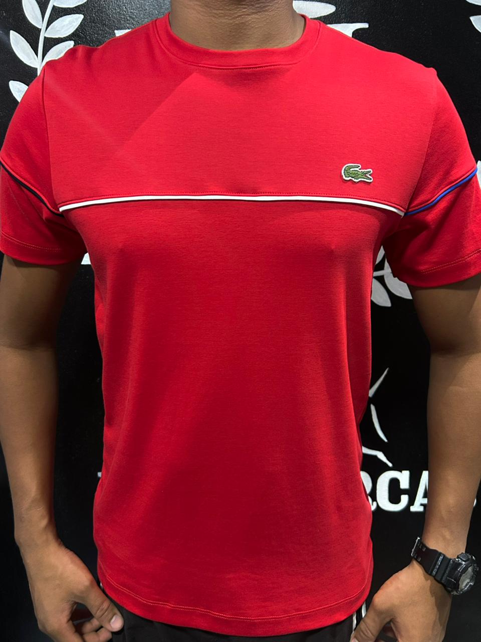 Camisa Lacoste Vermelha