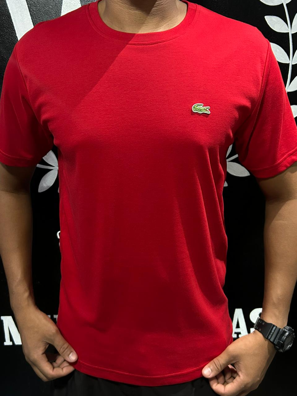 Camisa Vermelha Lacoste